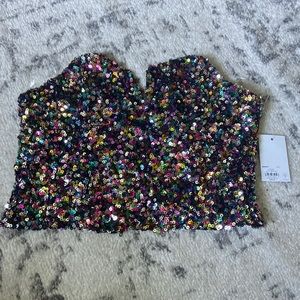 SO sequin top: perfect for eras tour